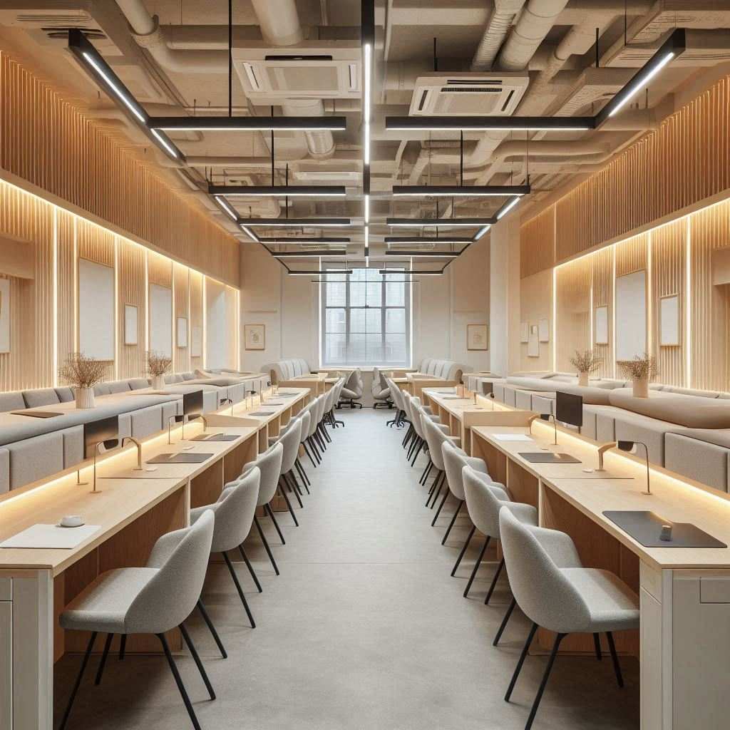 行政运维组处理新员工批量入职时写字楼办公的办公区环保材料应先确认什么